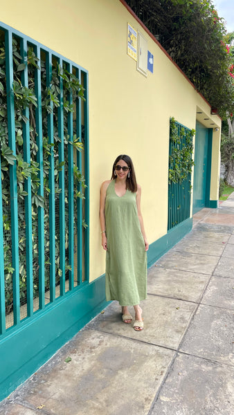 Vestido Gina - verde