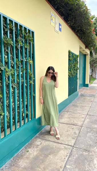 Vestido Gina - verde