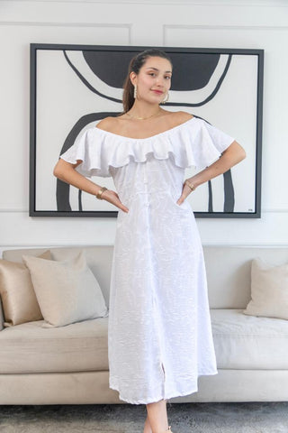 Vestido Lucía - blanco